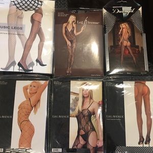 **SOLD*** NWT - set of stocking and bodystockings